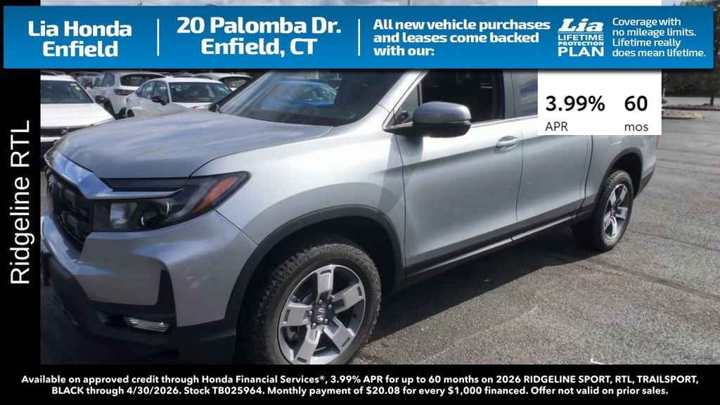New 2026 Honda Ridgeline RTL image 4