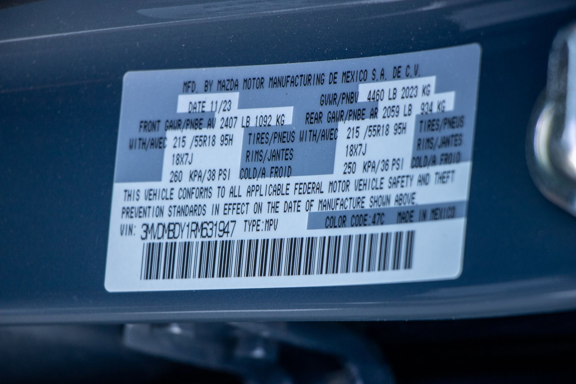 New 2024 MAZDA CX-30 2.5 Turbo w/ Premium Package image 33