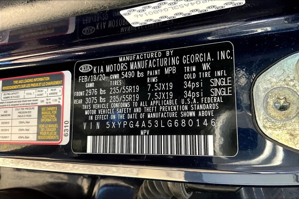 Used 2020 Kia Sorento S FWD image 17