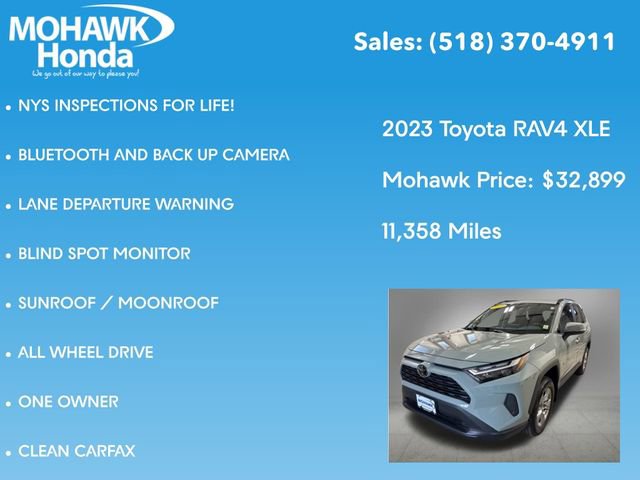 Used 2023 Toyota RAV4 XLE w/ Convenience Package AWD/4WD image 7