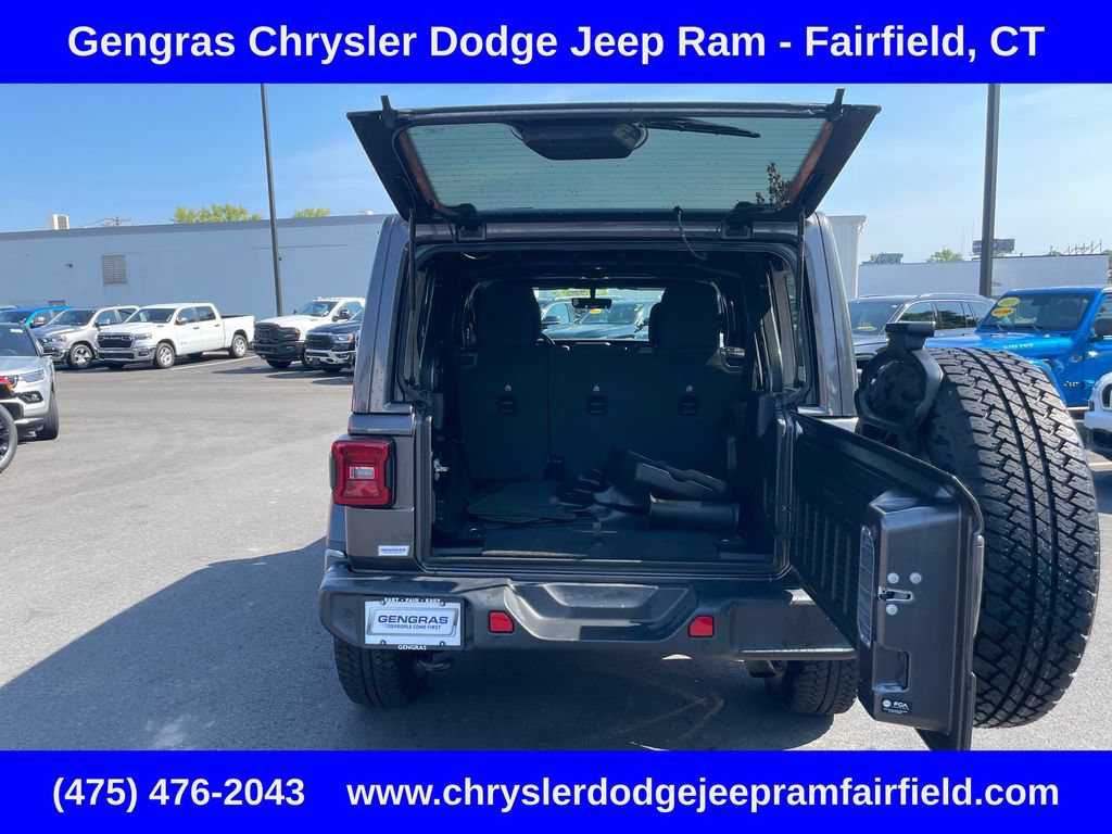 Certified 2021 Jeep Wrangler Unlimited Sahara AWD/4WD image 29