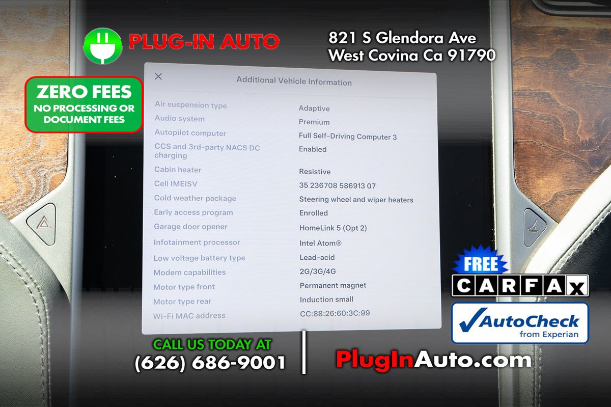 Used 2021 Tesla Model S Long Range Plus AWD/4WD image 37