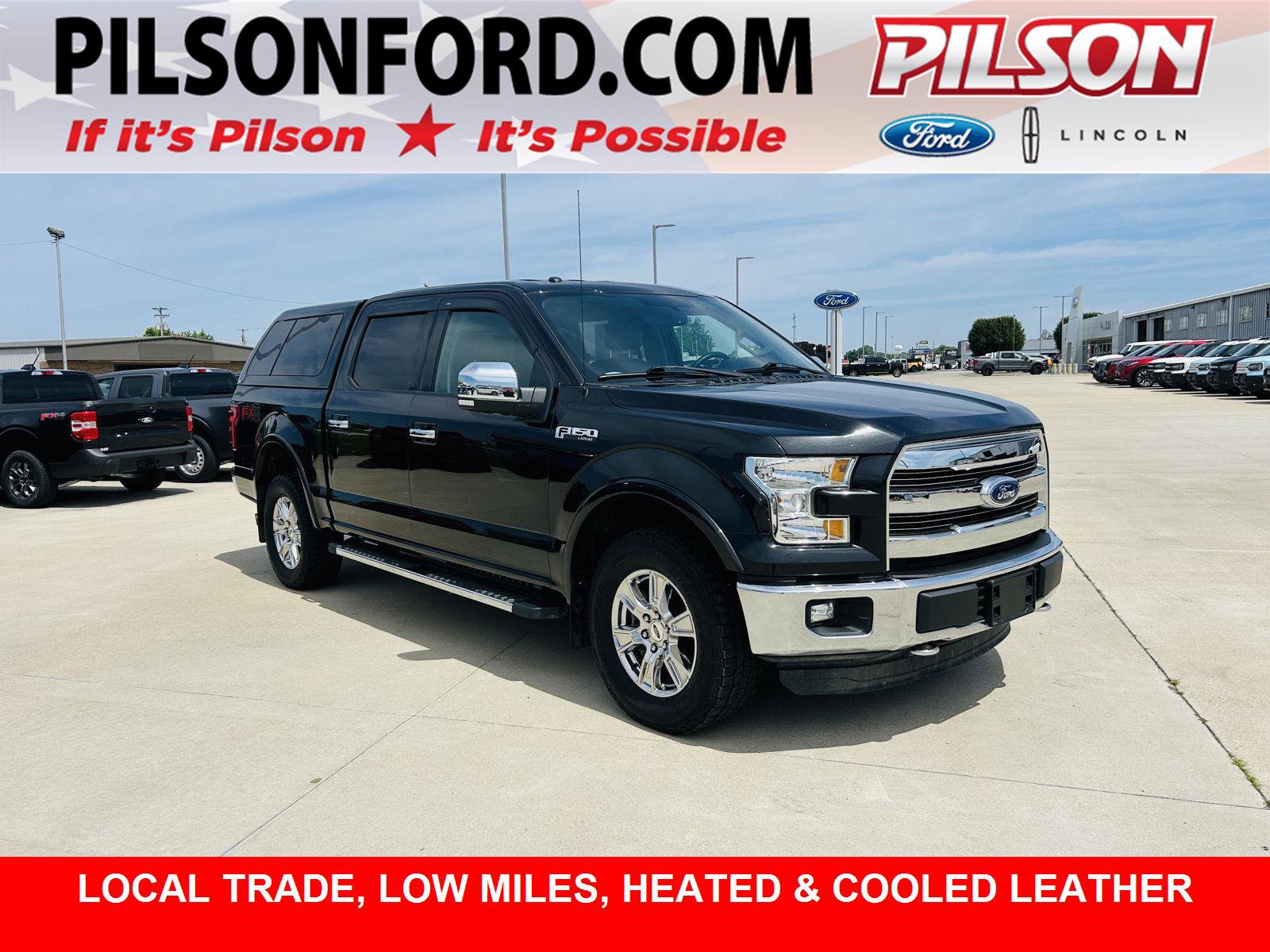 Used 2015 Ford F150 Lariat AWD/4WD image 1