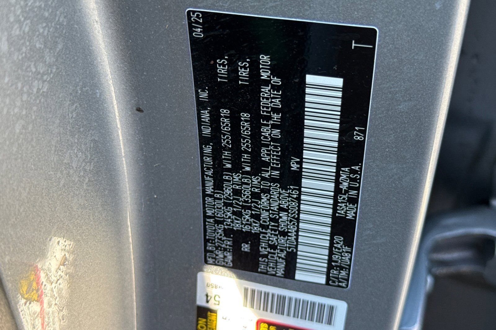 Certified 2025 Toyota Grand Highlander AWD image 36