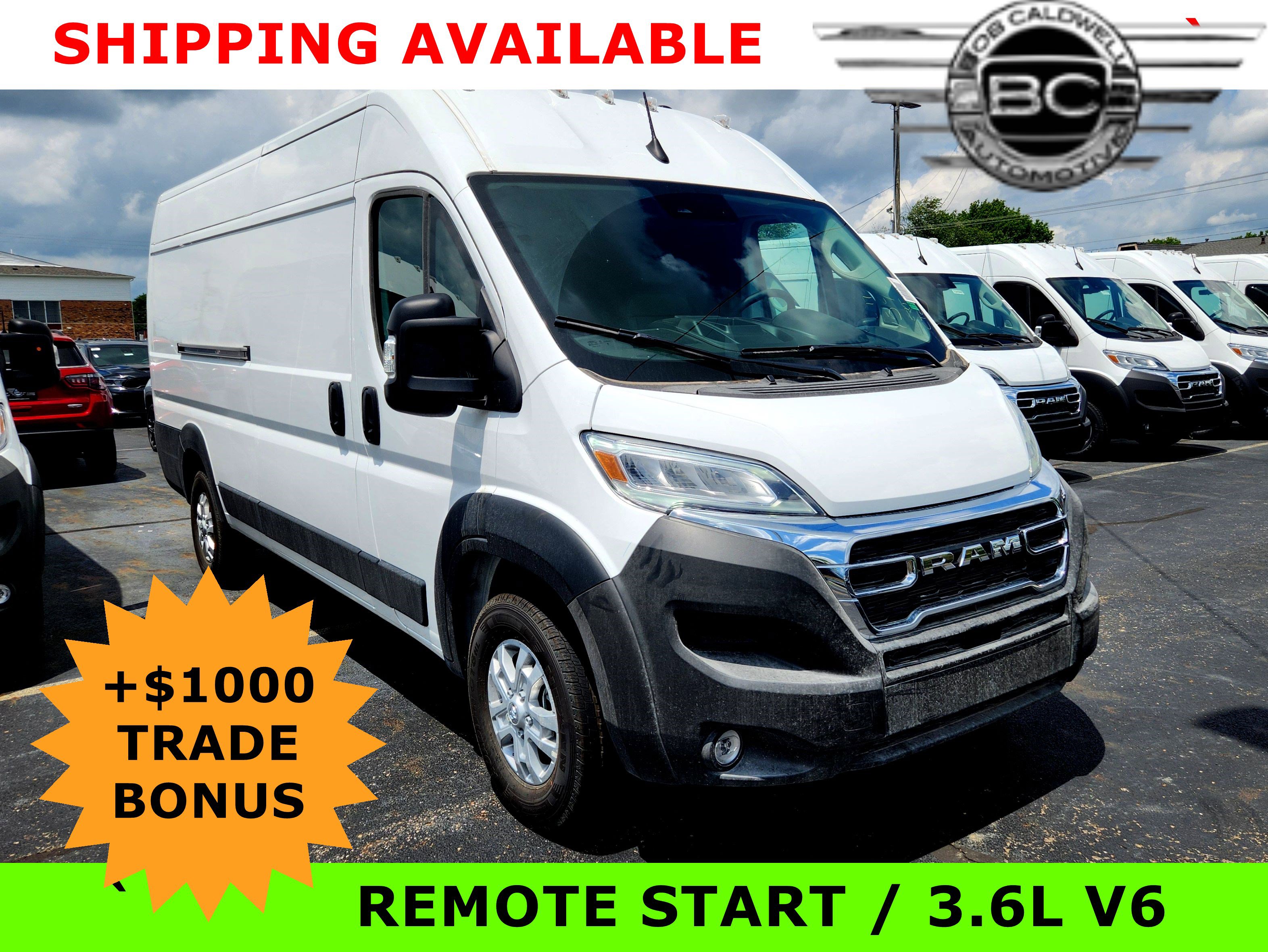 New 2025 RAM ProMaster 3500 w/ Quick Order Package 22G SLT
