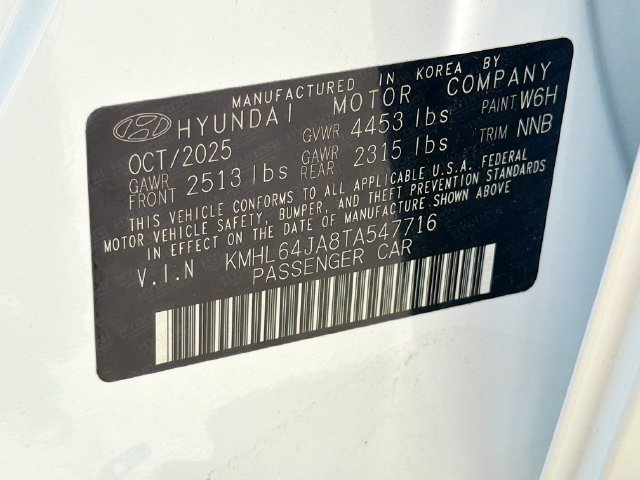 New 2026 Hyundai Sonata SEL FWD image 23