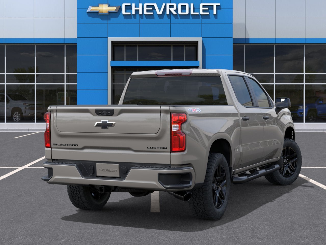 New 2026 Chevrolet Silverado 1500 Custom w/ Turbomax Blackout Package AWD/4WD image 12