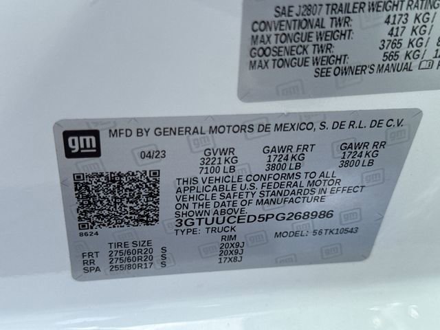 Certified 2023 GMC Sierra 1500 Elevation w/ X31 Off-Road Package image 33