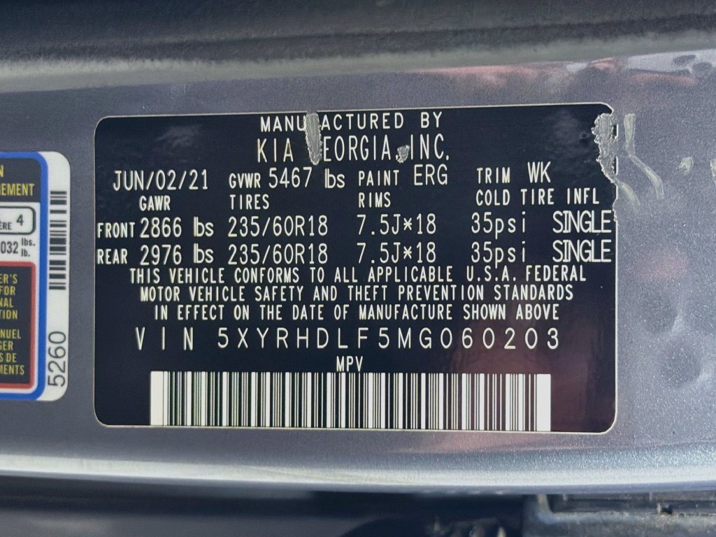 Used 2021 Kia Sorento EX AWD/4WD image 35
