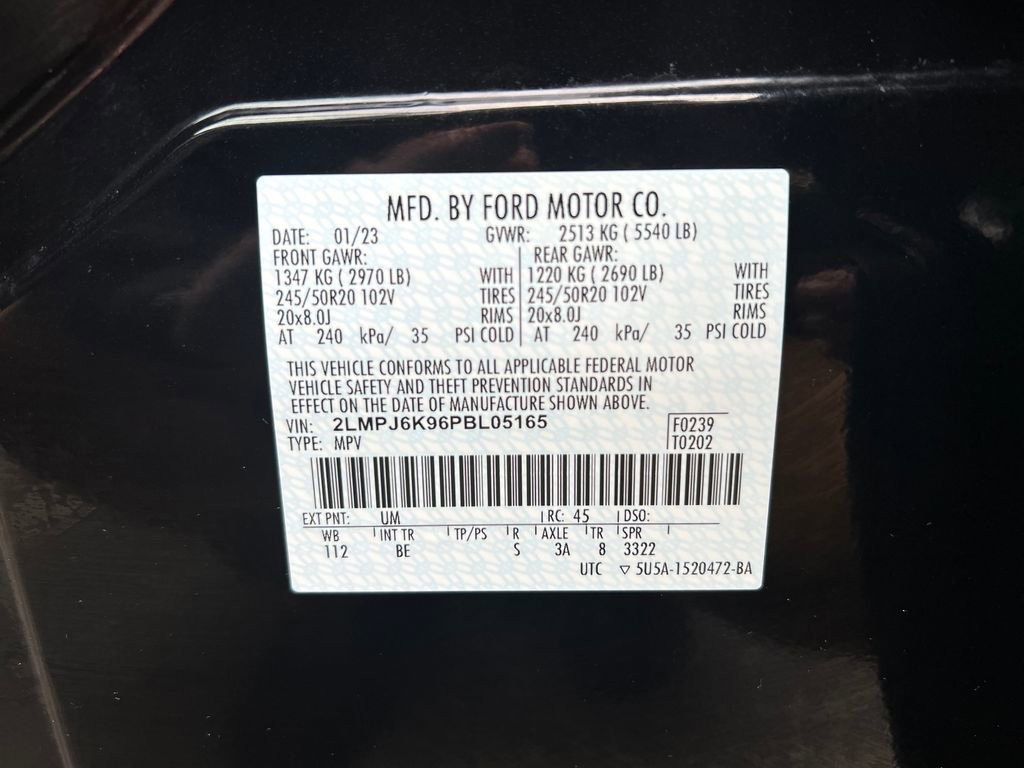 Certified 2023 Lincoln Nautilus Reserve w/ Monochromatic Package image 32