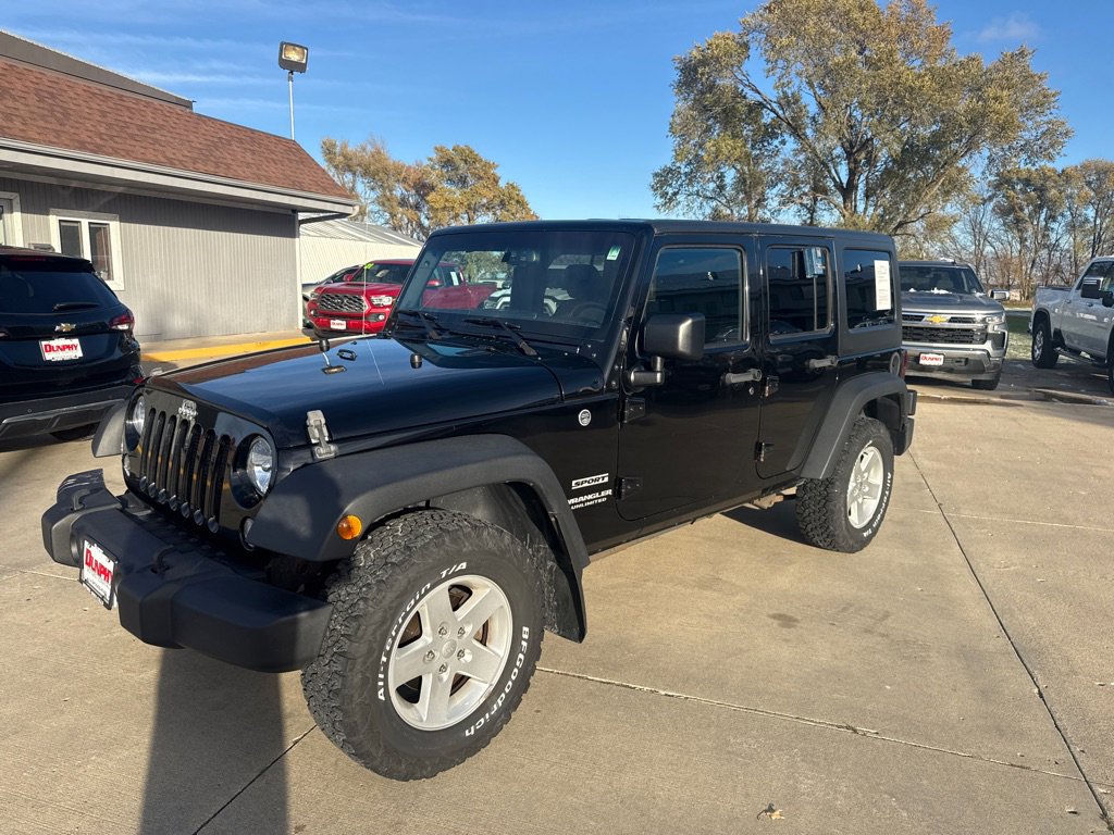 Used 2017 Jeep Wrangler Unlimited Sport w/ Quick Order Package 24S image 1