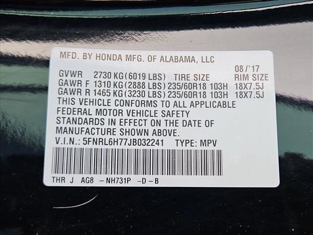Used 2018 Honda Odyssey EX-L image 27