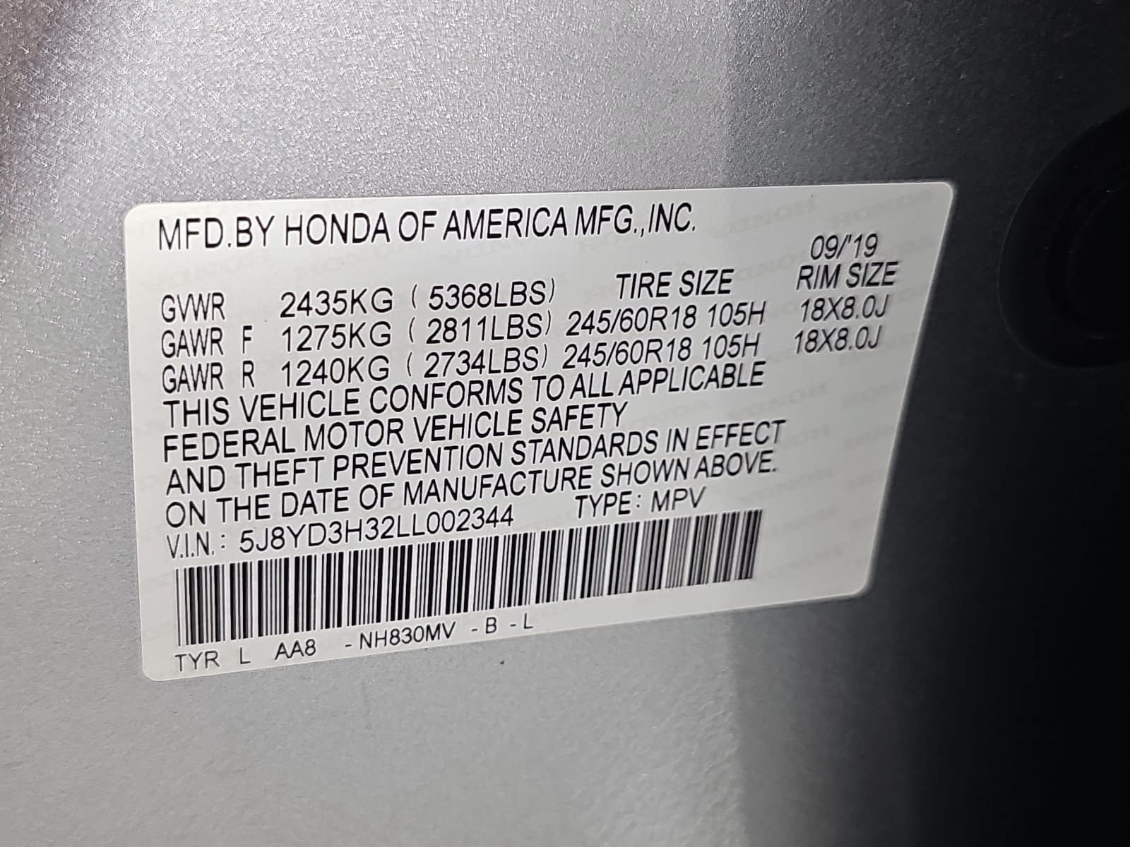 Used 2020 Acura MDX FWD image 32