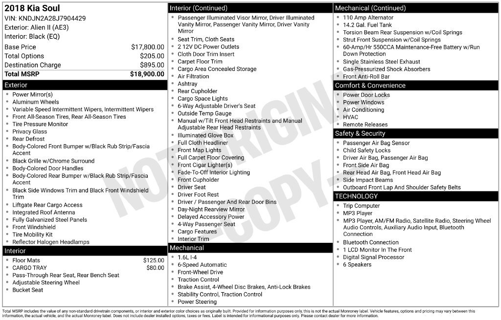 Used 2018 Kia Soul FWD image 39