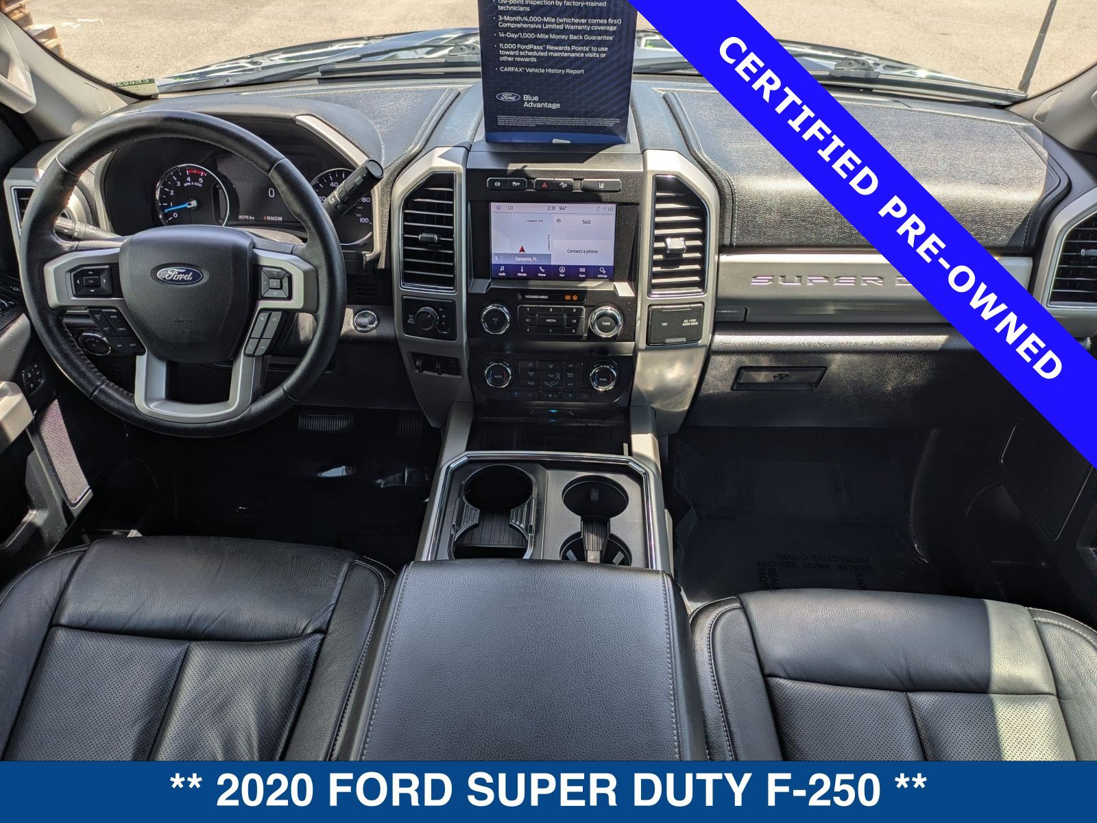 Certified 2020 Ford F250 Lariat w/ Lariat Ultimate Package AWD/4WD image 17