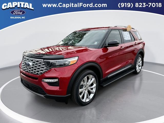 Certified 2022 Ford Explorer Platinum w/ Technology Package image 1