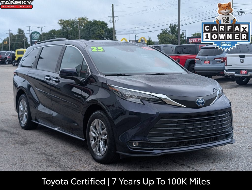 Certified 2025 Toyota Sienna XLE w/ XLE Plus Package