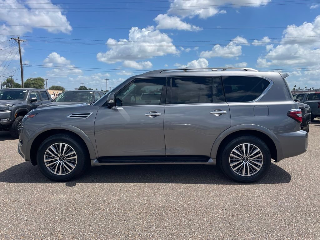 Certified 2023 Nissan Armada SL w/ Captain's Chairs Package RWD image 4