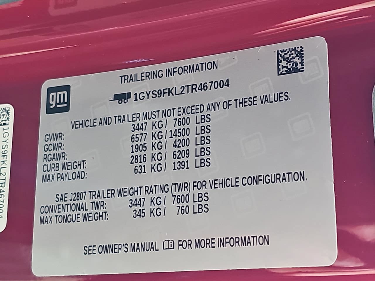 New 2026 Cadillac Escalade Sport w/ Touring Package AWD/4WD image 39