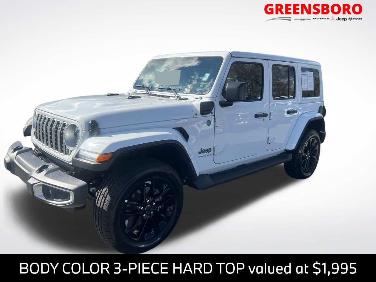 Used 2025 Jeep Wrangler Sahara 4xe image 1