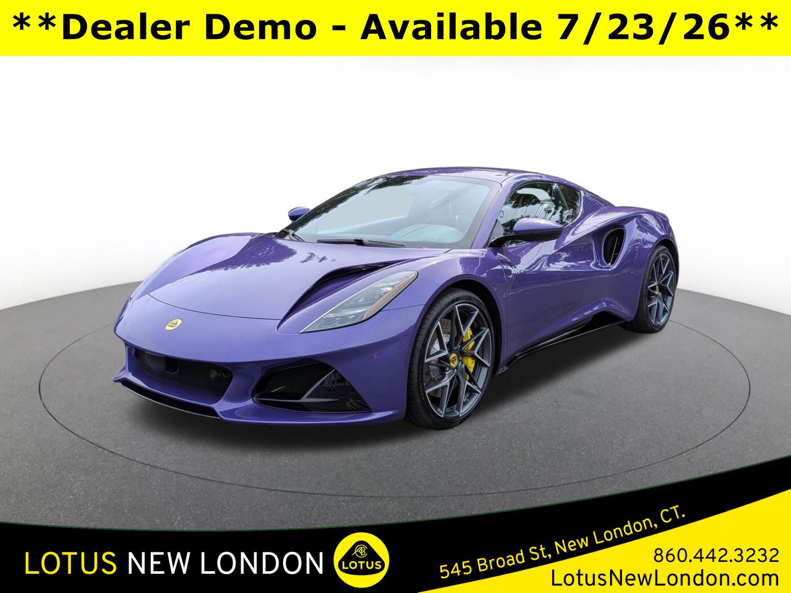 New 2026 Lotus Emira RWD image 1