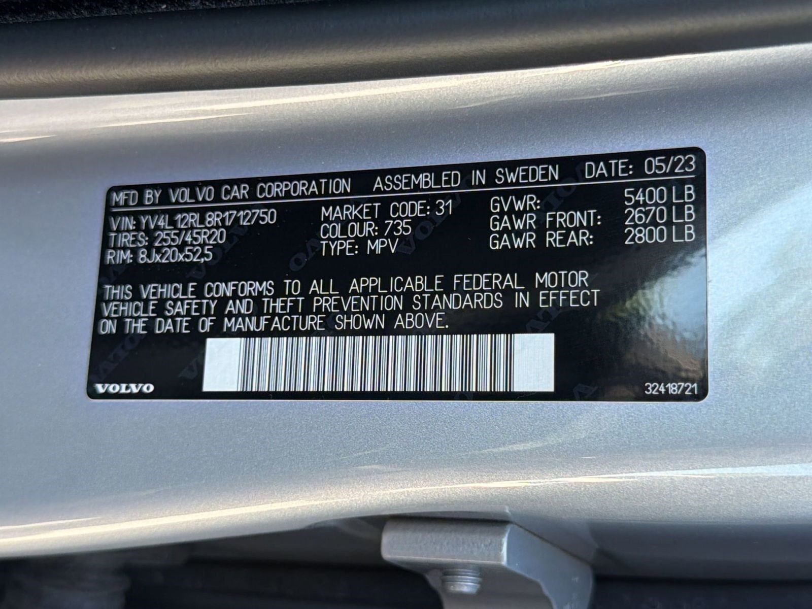 Used 2024 Volvo XC60 B5 Plus w/ Protection Package Premier AWD/4WD image 20