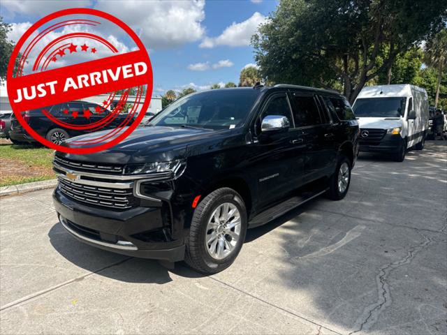 Used 2021 Chevrolet Suburban Premier w/ Premium Package AWD/4WD image 1
