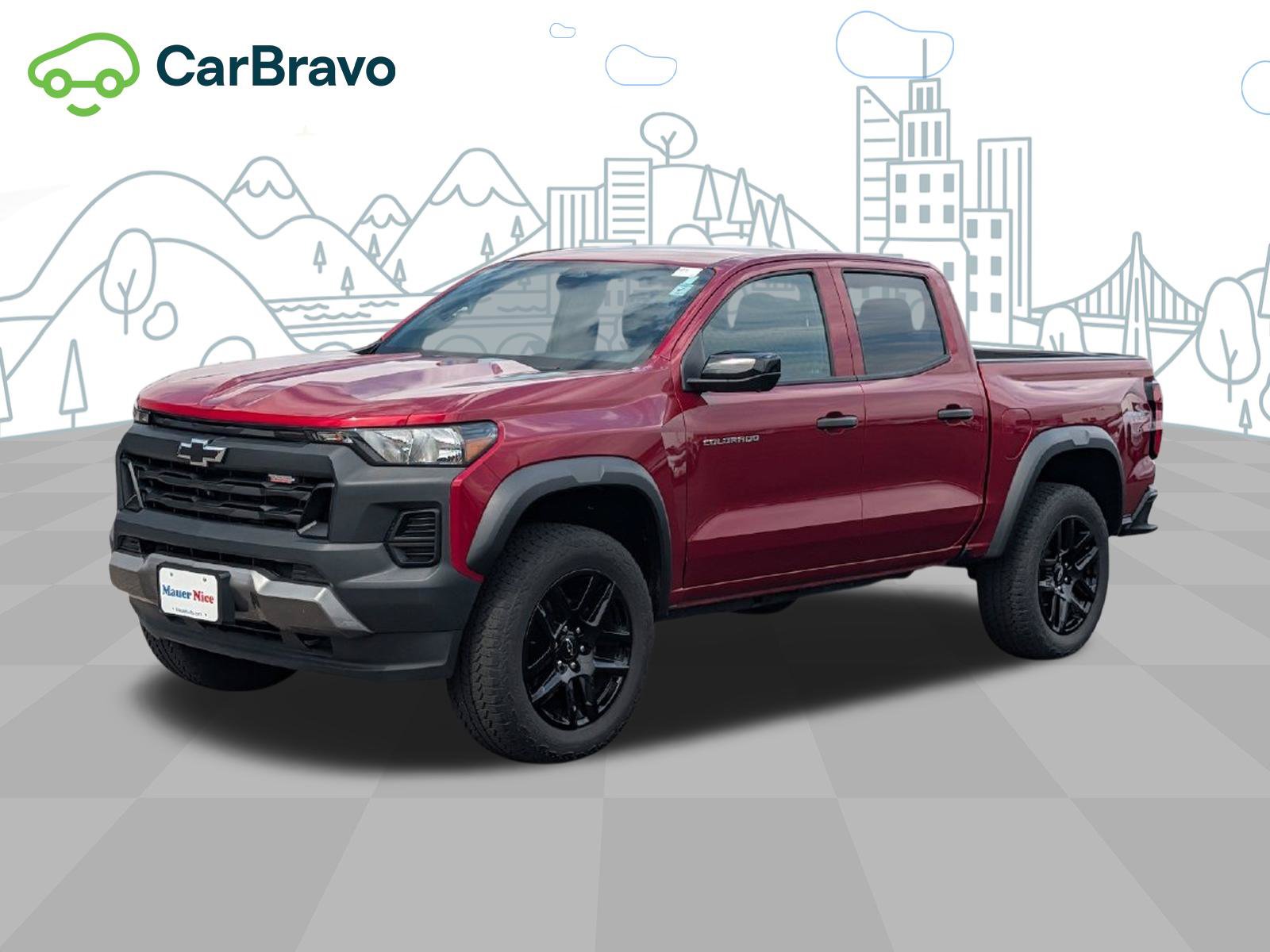 Certified 2023 Chevrolet Colorado Trail Boss w/ Technology Package AWD/4WD image 1