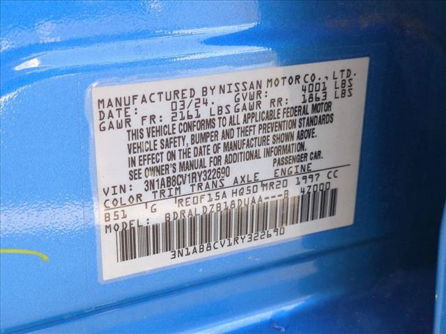 Used 2024 Nissan Sentra SV w/ All-Weather Package FWD image 13