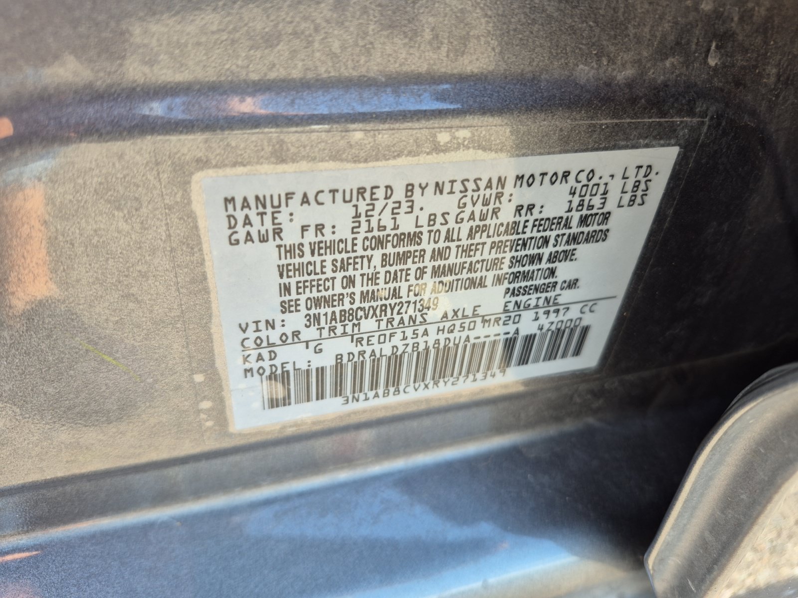 Used 2024 Nissan Sentra SV FWD image 16