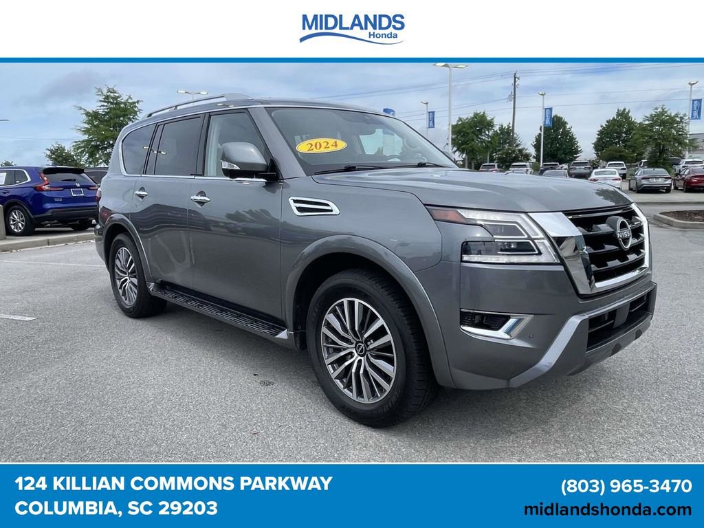 Used 2024 Nissan Armada SL w/ Captain's Chairs Package RWD image 1