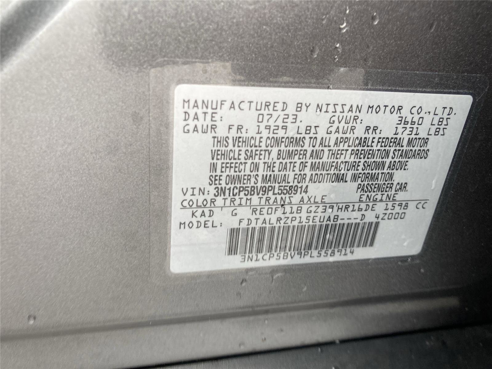 Used 2023 Nissan Kicks S image 33