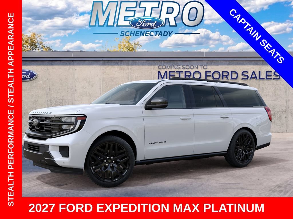 New 2027 Ford Expedition Max Platinum w/ Stealth Performance Package AWD/4WD image 2