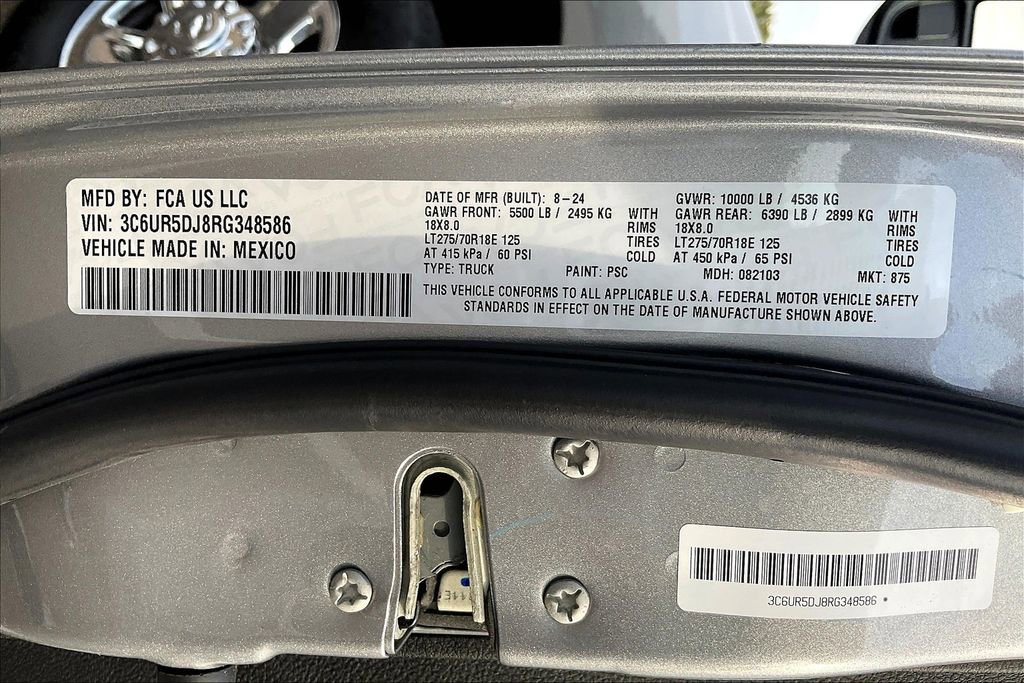 Used 2024 RAM 2500 Big Horn w/ Bed Utility Group image 30