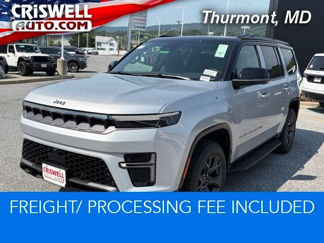 New 2026 Jeep Grand Wagoneer 4WD w/ Quick Order Packge 29V Upland image 1