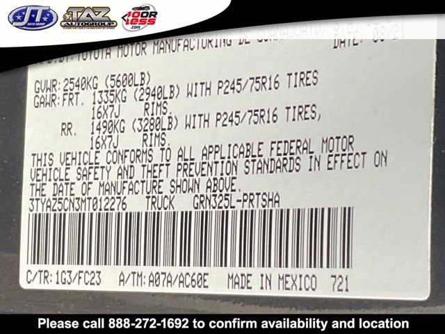 Used 2021 Toyota Tacoma SR5 image 19