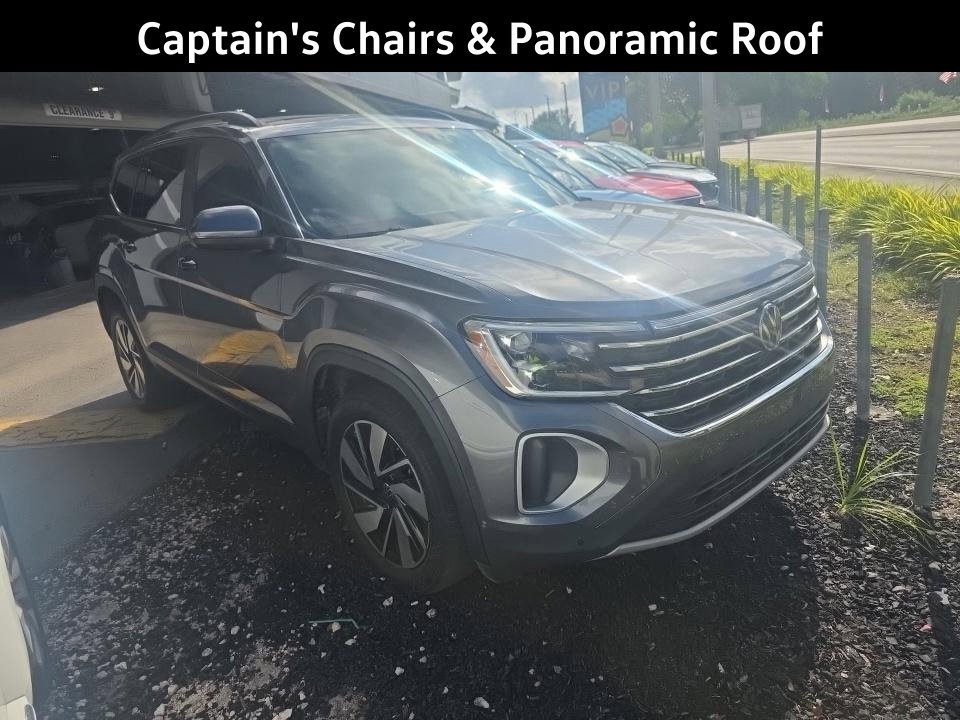 Certified 2024 Volkswagen Atlas SE w/ Panoramic Sunroof Package FWD image 1