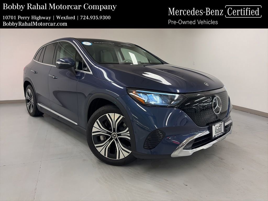 Certified 2023 Mercedes-Benz EQE 350+ 4MATIC SUV w/ Exclusive Trim Package image 1