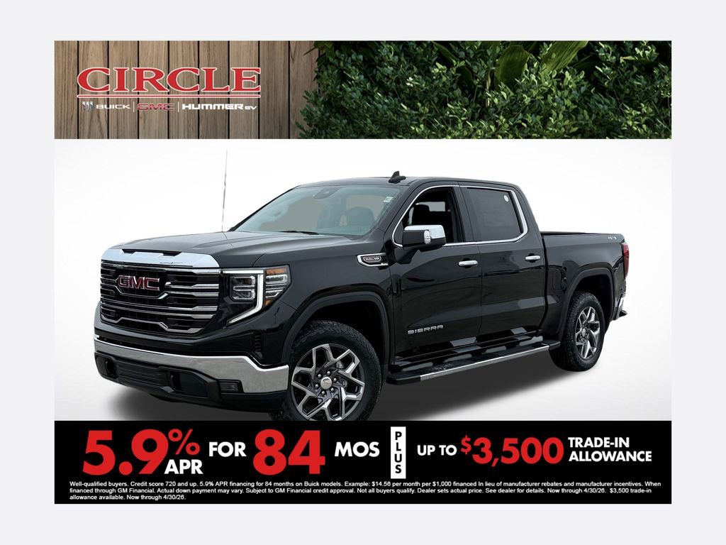 New 2026 GMC Sierra 1500 SLT w/ SLT Premium Package