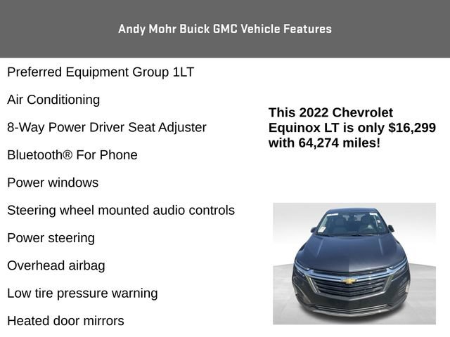 Used 2022 Chevrolet Equinox LT FWD image 8