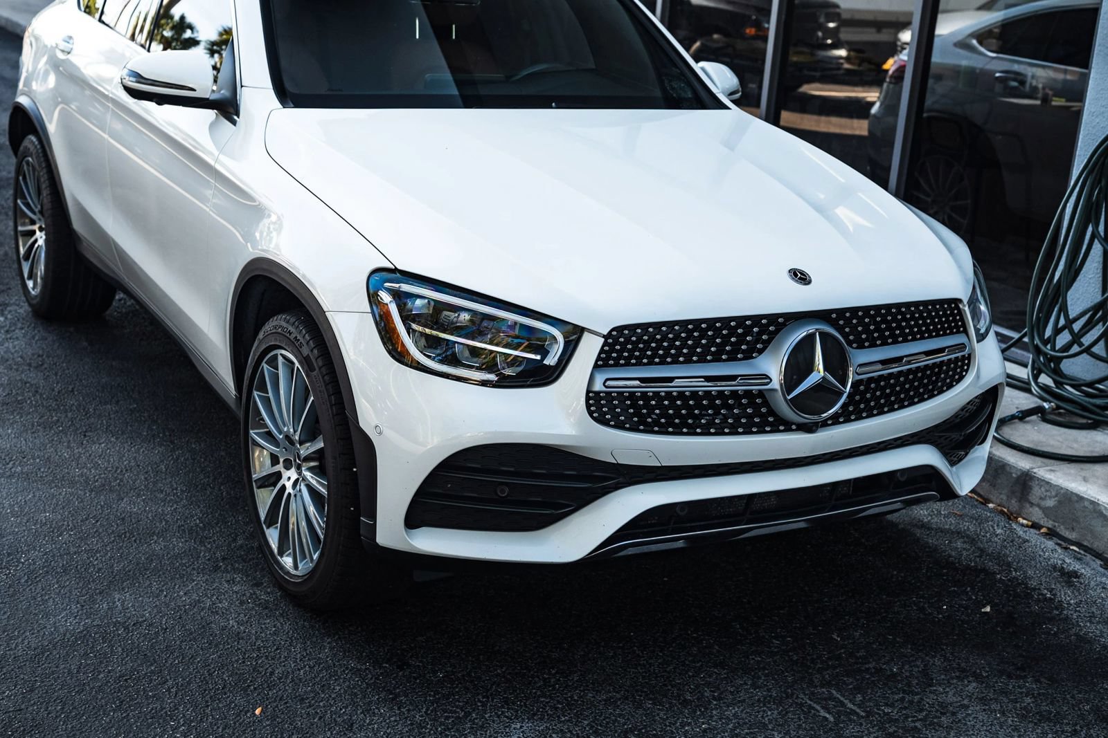 Used 2020 Mercedes-Benz GLC 300 4MATIC Coupe w/ AMG Line image 6