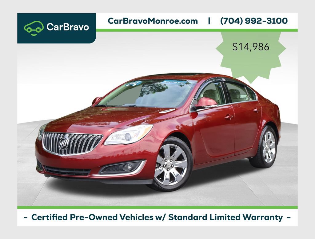 Certified 2017 Buick Regal Premium w/ Driver Confidence Package #1 FWD image 1