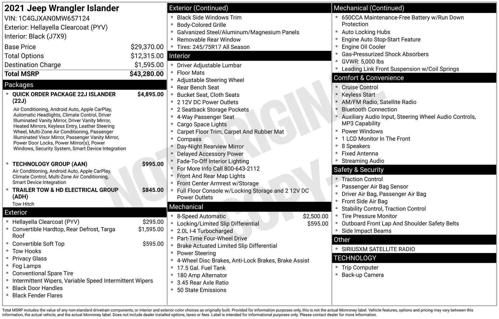 Used 2021 Jeep Wrangler Sport image 31