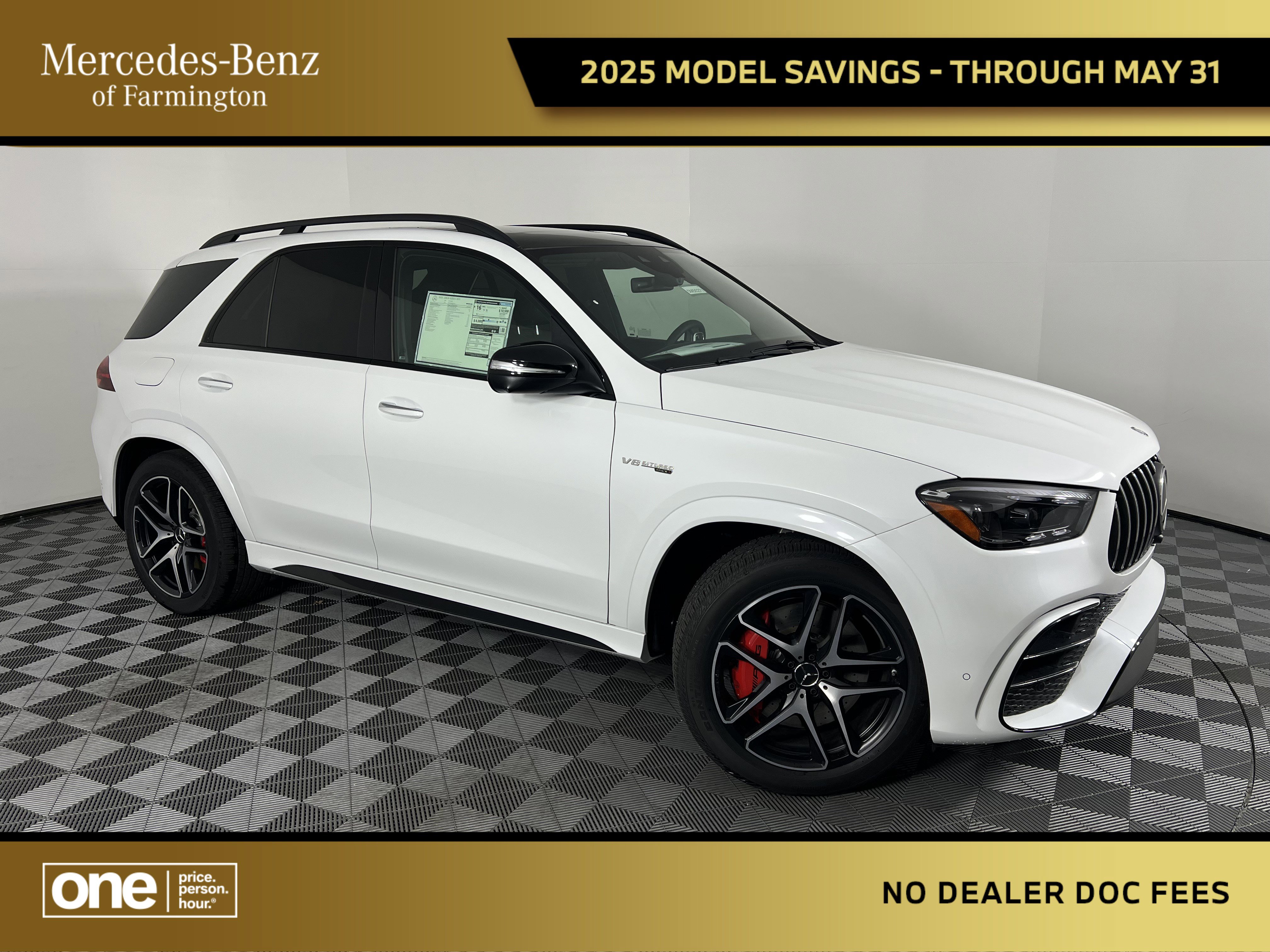 New 2025 Mercedes-Benz GLE 63 AMG S image 1