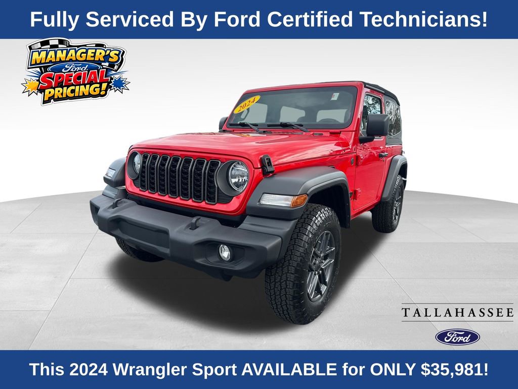 Used 2024 Jeep Wrangler Sport image 1