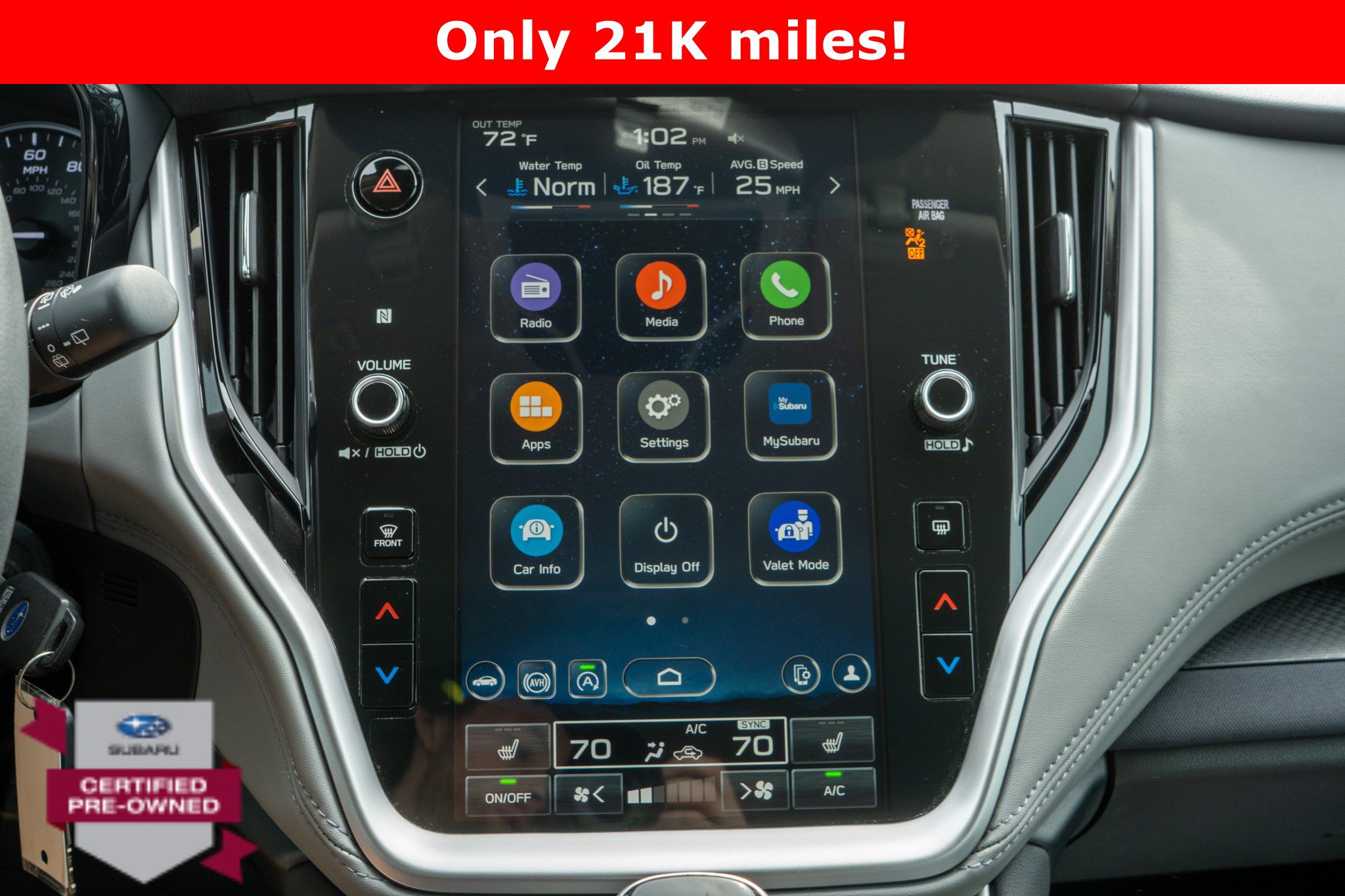 Certified 2024 Subaru Outback Premium AWD/4WD image 16