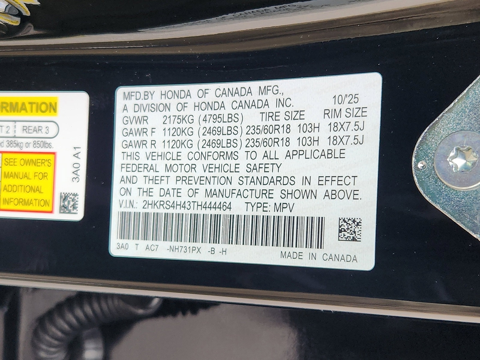 New 2026 Honda CR-V EX image 17