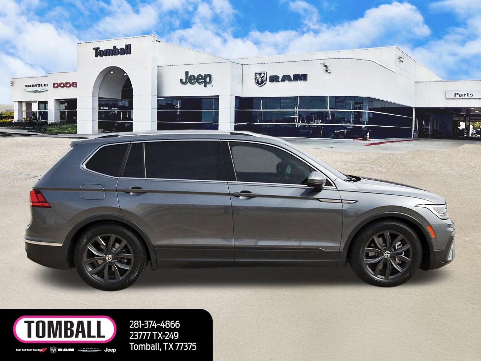 Used 2024 Volkswagen Tiguan SE w/ MDO Package, Three-Row image 8