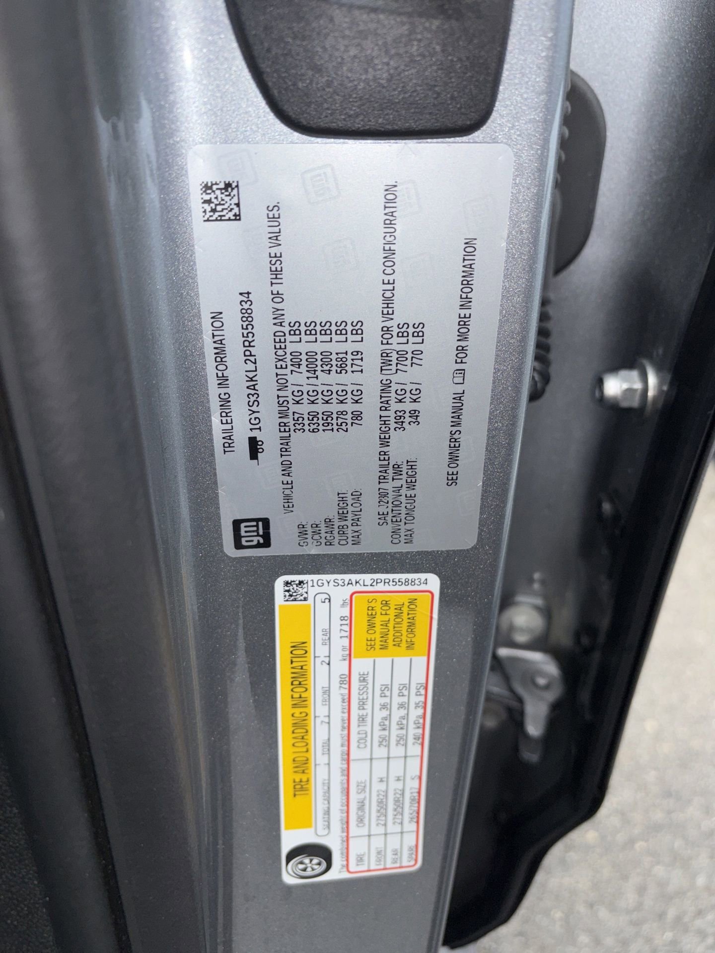 Used 2023 Cadillac Escalade Luxury w/ LPO, Floor Liner Package