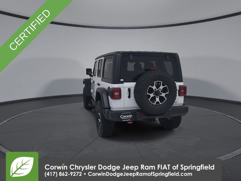 Certified 2023 Jeep Wrangler Unlimited Rubicon w/ Safety Group AWD/4WD image 12